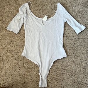 H&M white XS bodysuit